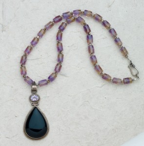 Onyx Ametrine